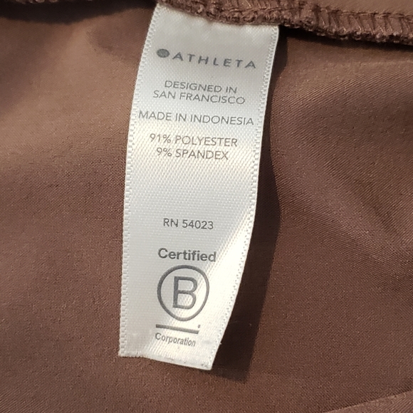 Athleta Metropolis Jogger Drawstring Pants Mineral Brown 10 - Picture 10 of 12